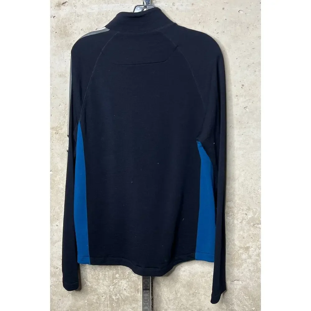 Z Zegna Techmerino Blue Full-Zip Jacket Sz. Large